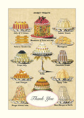 Sweet Treats Glitter Greetings Thank You Notes