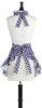 Purple & White Polka Dot Josephine Apron