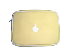 Byte Laptop Case - Yellow Cupcake