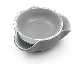 Grey Double Dish