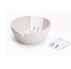 Hands On Salad Set - Stone Hands On Salad Set - Stone