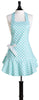 Aqua & Cream Polka Dot Josephine Apron Aqua & Cream Polka Dot Josephine Apron