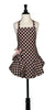 Children's Brown & Pink Polka Dot Josephine Apron Children's Brown & Pink Polka Dot Josephine Apron