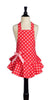 Children's Red & Pink Polka Dot Josephine Apron