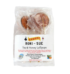 Tea & Honey Lollipops