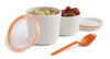 Orange Lunch Pot
