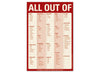 Red All Out Of Pad Red All Out Of Pad