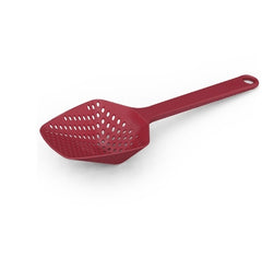 Small Red Scoop Colander