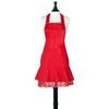 Red Lace Sophia Apron Red Lace Sophia Apron