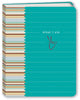 What I Ate Mini Journal - Teal What I Ate Mini Journal - Teal
